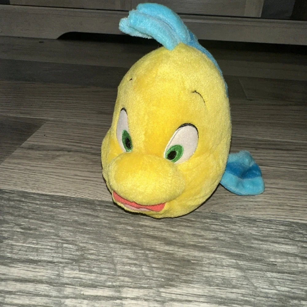 Disney Flounder Plush Stuffed Animal from‎ The Little Mermaid